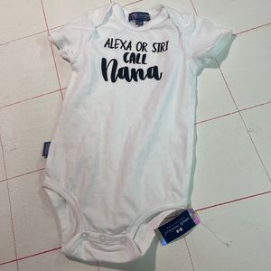 NWT Simply Southern onsie (6-12mo)